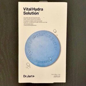 Dr. Jart+ Vital Hydra Solution PRO Plump & Glow 5 Intensive Hydration Masks NIB